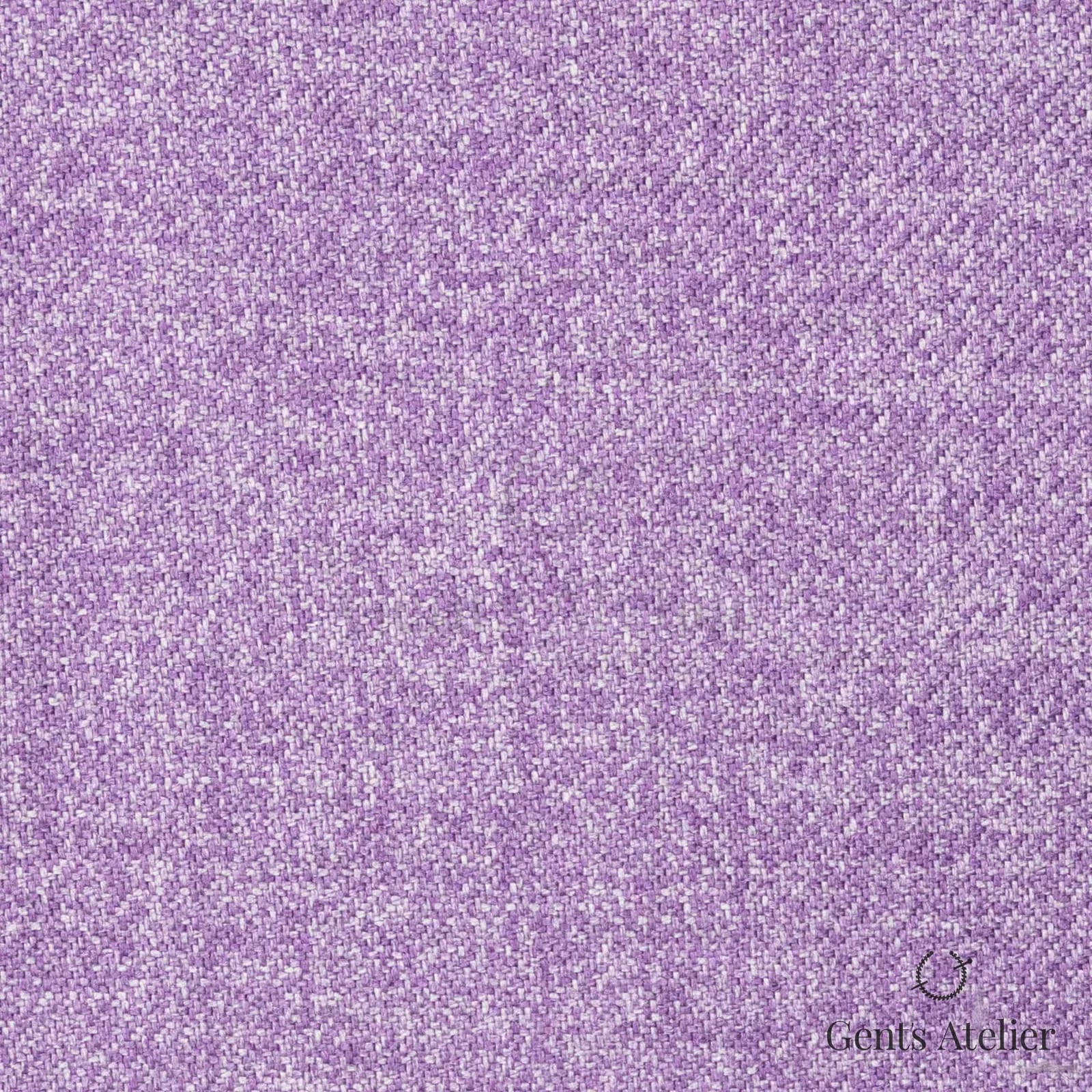 Костюмная ткань Marzoni 611 - 513 / 1300 — Lavender, меланж, 100% шёлк