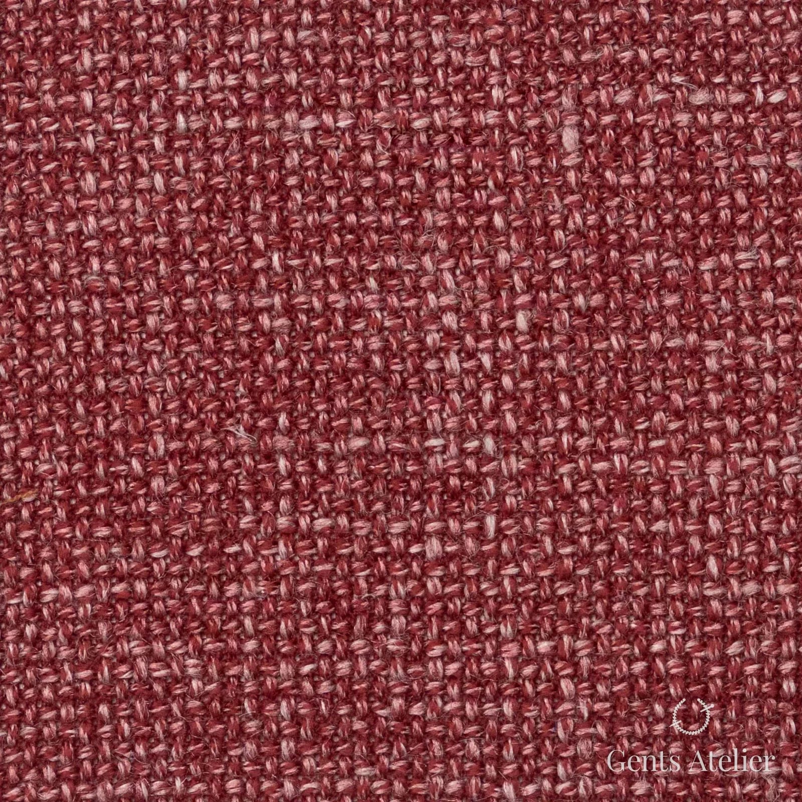 Костюмная ткань Marzoni 655 - 556 / 1200 — Coral, меланж, 60% шерсть, 18% лён, 18% шёлк, 4% кашемир