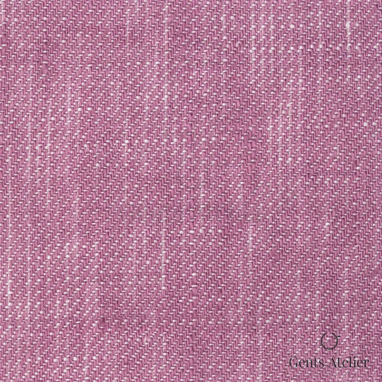 Костюмная ткань Marzoni 605 - 611 / 600 — Pink, меланж, 100% лён