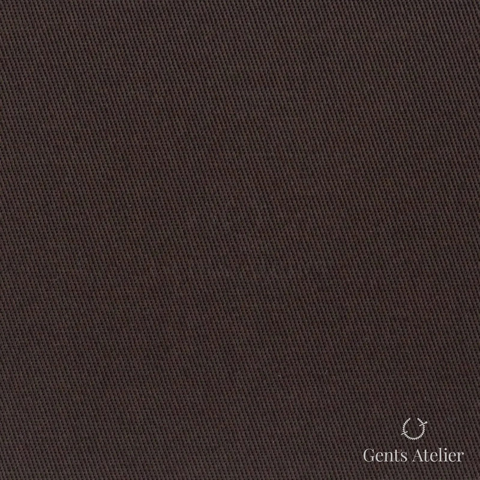 Костюмная ткань Marzoni 605 - 643 / 600 — Коричневый, однотонная, 100% хлопок