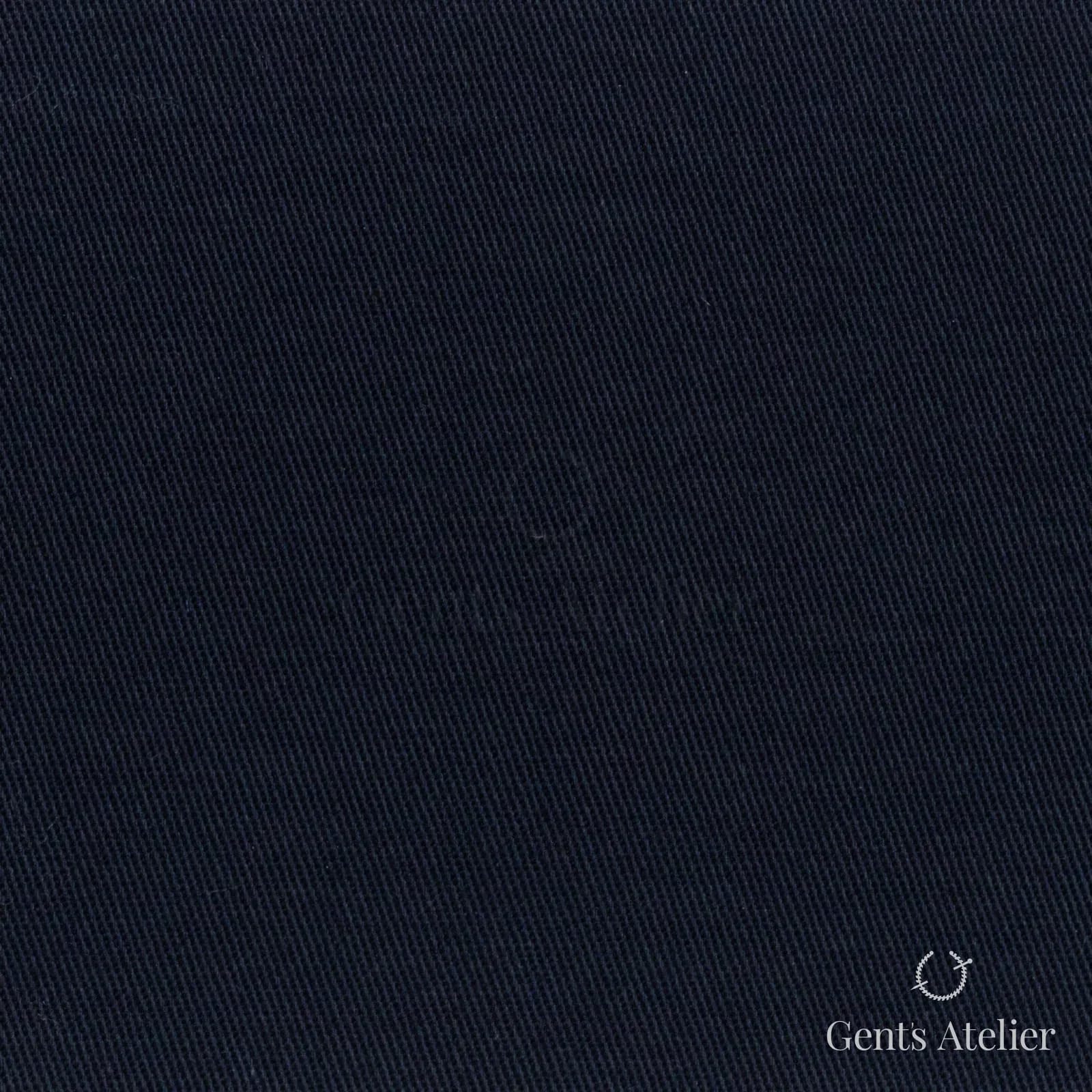 Костюмная ткань Marzoni 605 - 654 / 600 — Тёмно-синий, однотонная, 100% хлопок
