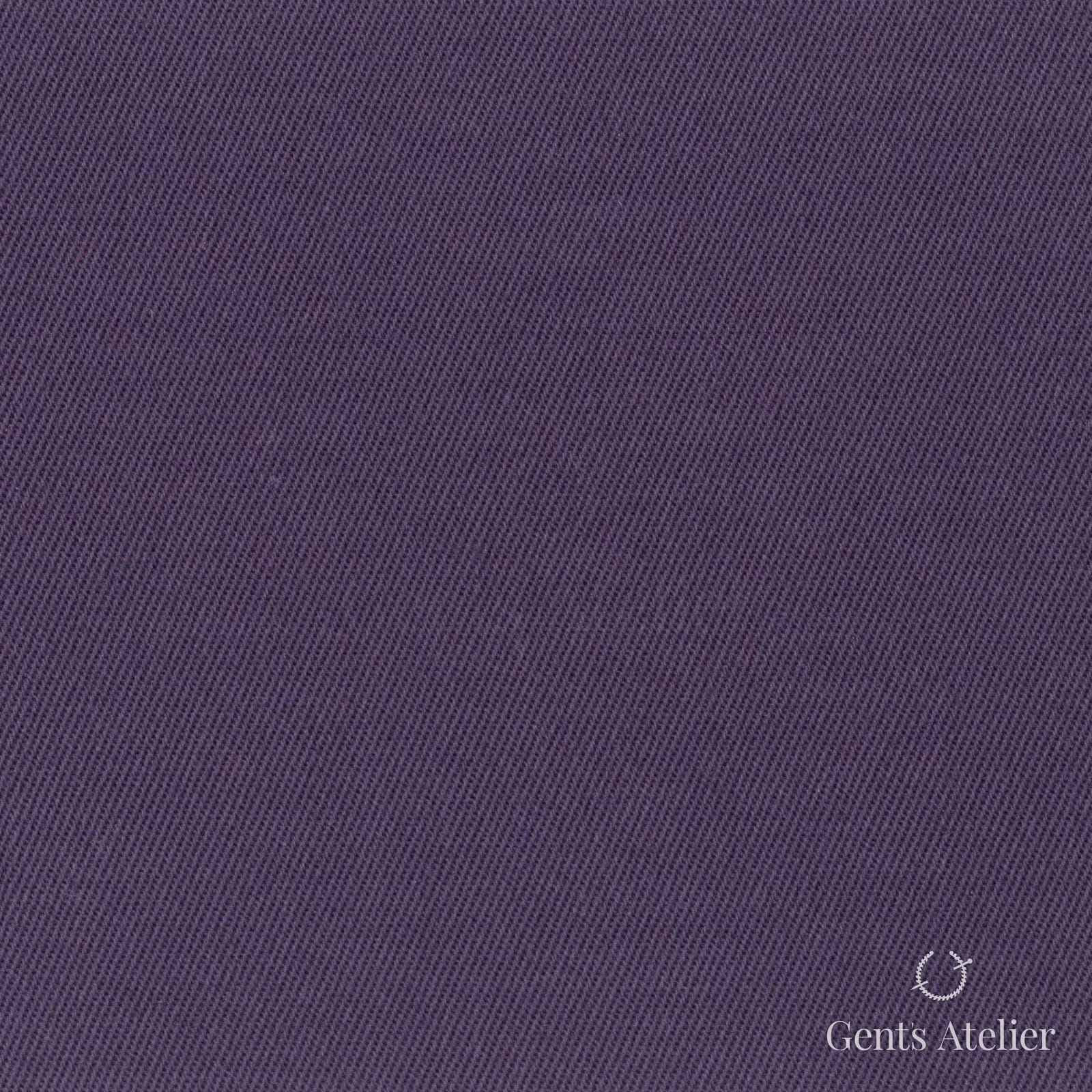 Костюмная ткань Marzoni 614 - 372 / 500 — Фиолетовый, однотонная, 97% supima, 3% лайкра