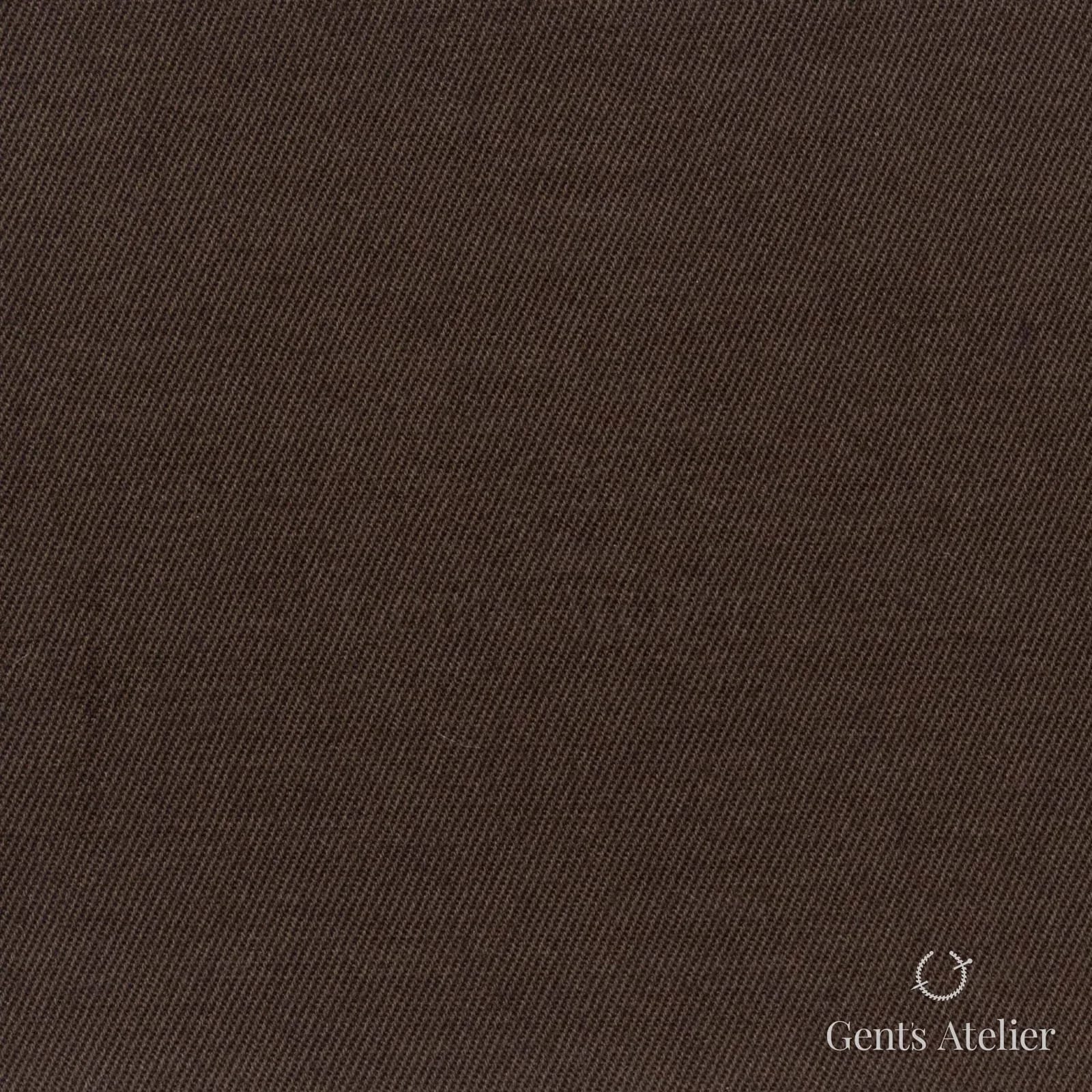 Костюмная ткань Marzoni 614 - 577 / 600 — Коричневый, однотонная, 97% supima, 3% лайкра