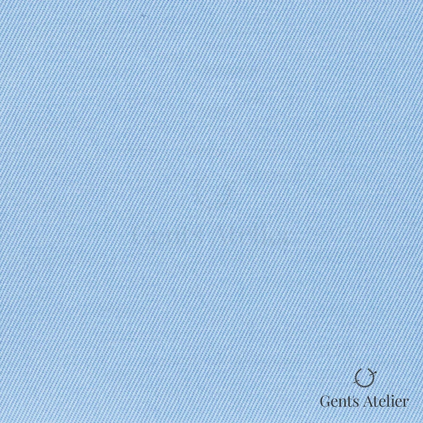 Костюмная ткань Marzoni 614 - 584 / 600 — Sky Blue, однотонная, 97% supima, 3% лайкра