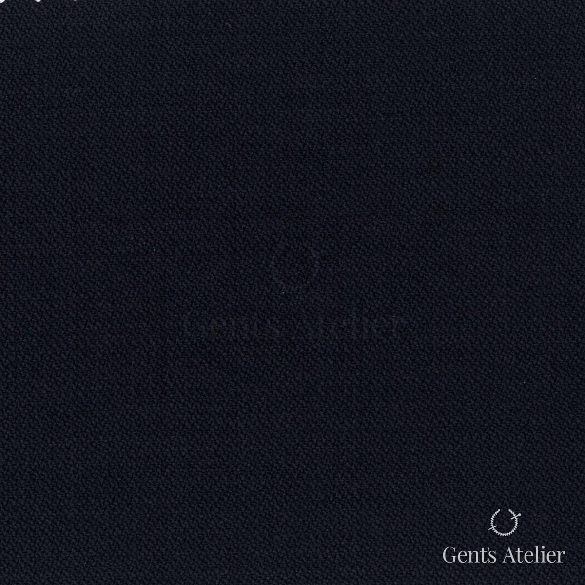 Костюмная ткань Marzoni 608 - 050 / 1500 — Тёмно-синий, однотонная, 100% шерсть