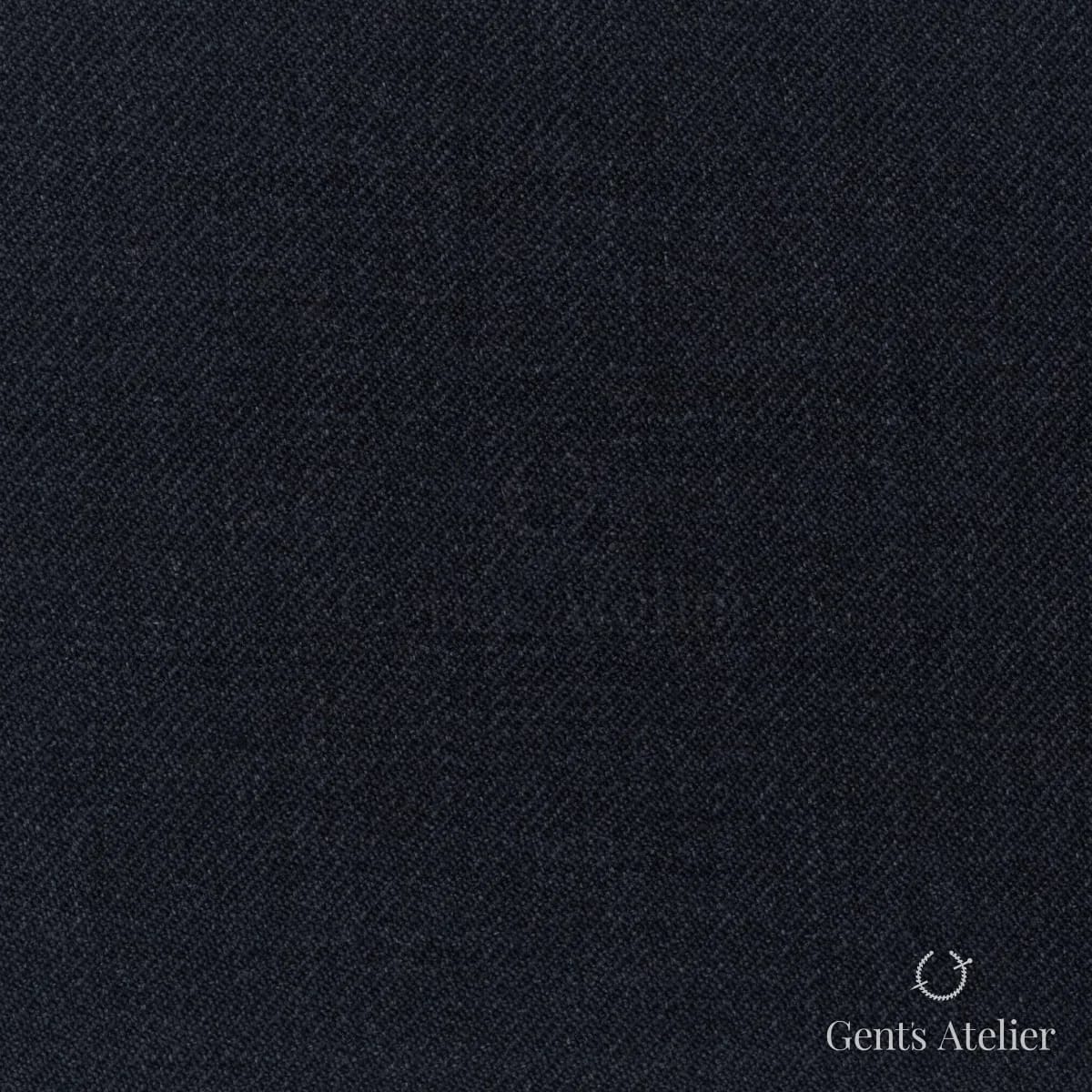 Костюмная ткань Marzoni 608 - 051 / 1500 — Угольно-серый, однотонная, 100% шерсть