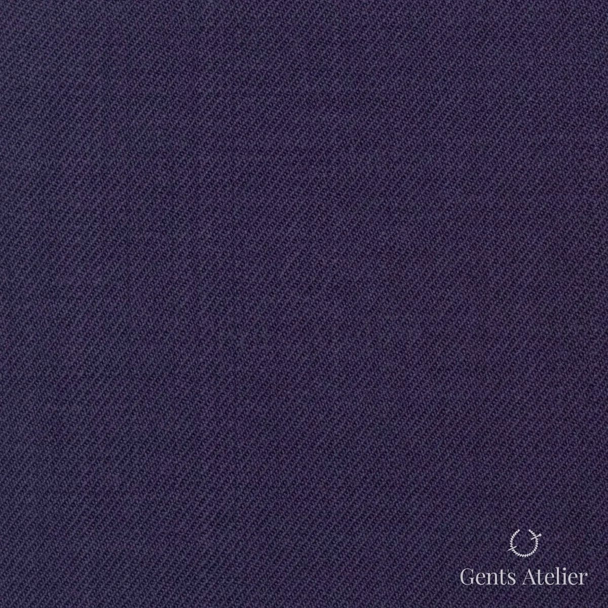 Костюмная ткань Marzoni 608 - 073 / 1500 — Фиолетовый, однотонная, 100% шерсть