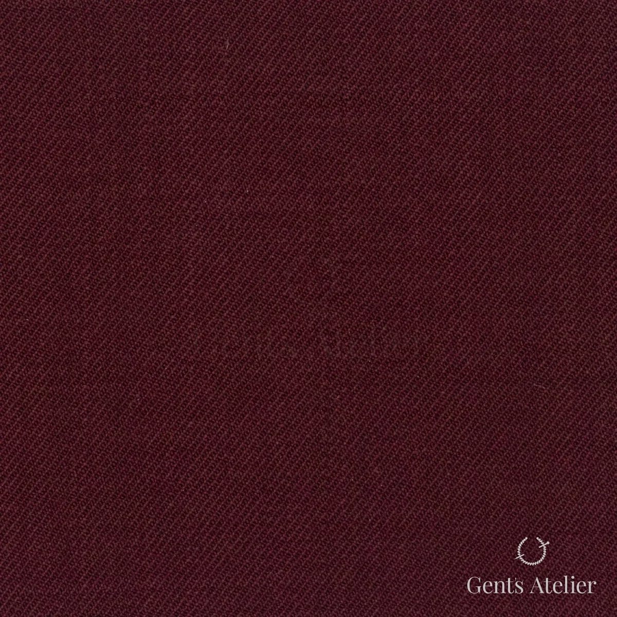 Костюмная ткань Marzoni 608 - 074 / 1500 — Бордовый, однотонная, 100% шерсть