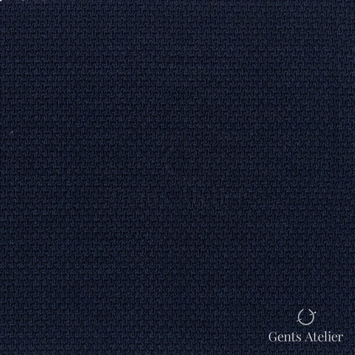 Костюмная ткань Marzoni 608 - 257 / 1500 — Тёмно-синий, однотонная, 100% шерсть