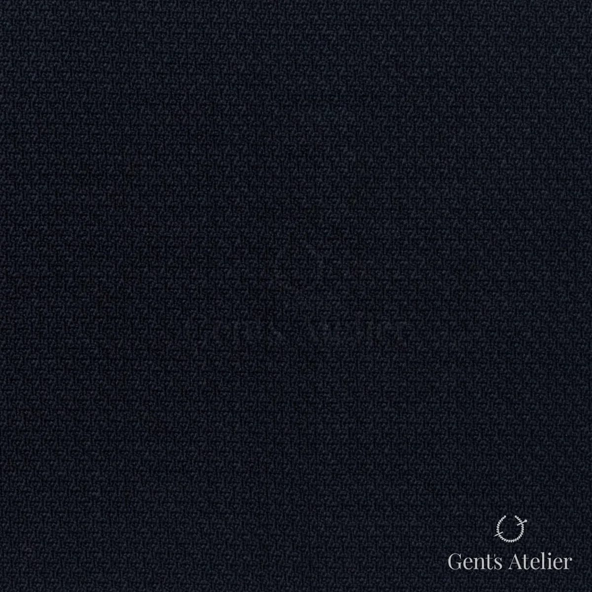 Костюмная ткань Marzoni 608 - 262 / 1500 — Тёмно-синий, однотонная, 100% шерсть