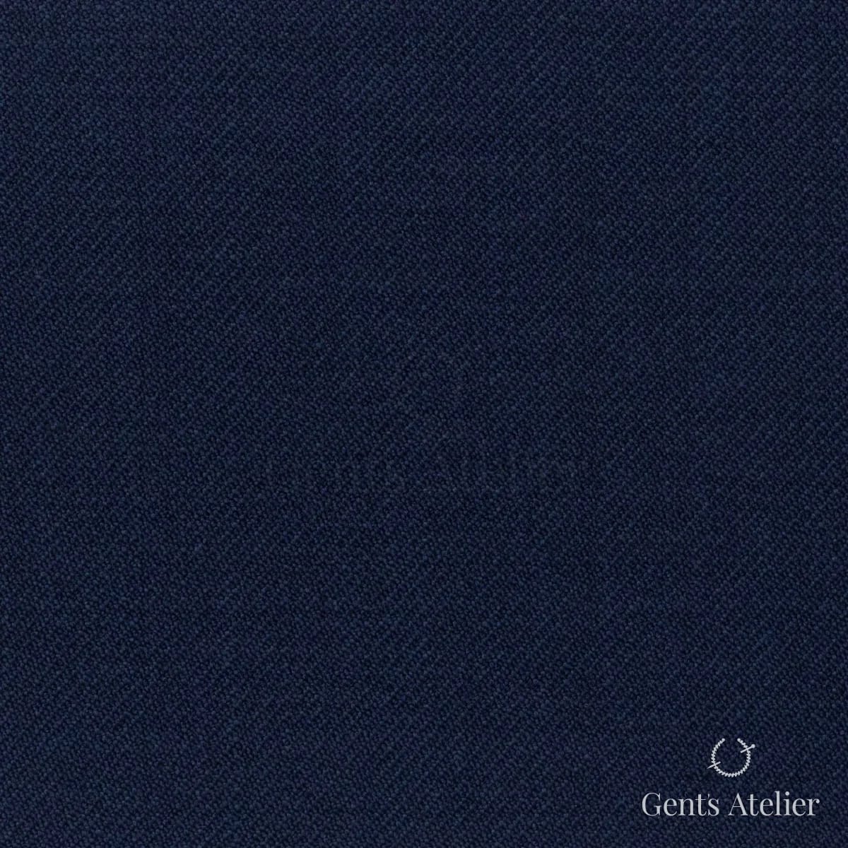 Костюмная ткань Marzoni 628 - 707 / 1200 — Тёмно-синий, однотонная, 92% шерсть, 8% Cashmere