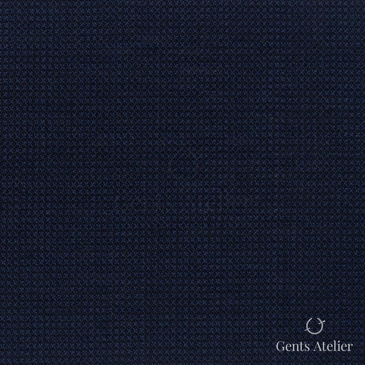 Костюмная ткань Marzoni 628 - 715 / 1200 — Тёмно-синий, однотонная, 92% шерсть, 8% Cashmere