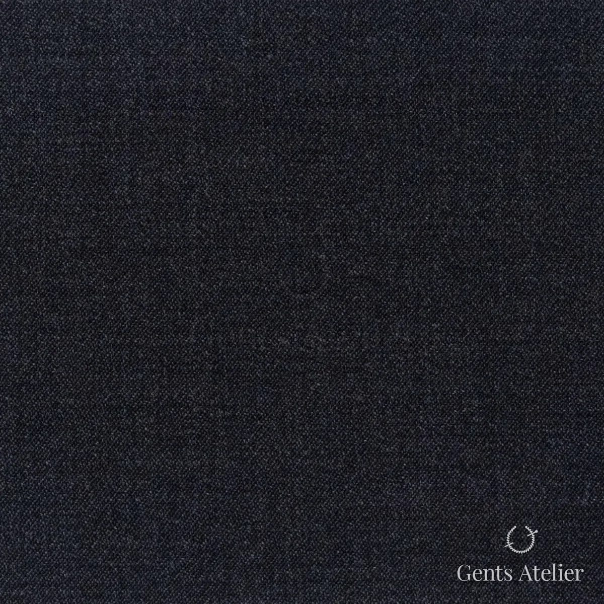 Костюмная ткань Marzoni 725 - 423 / 1400 — Угольно-серый, однотонная, 100% шерсть