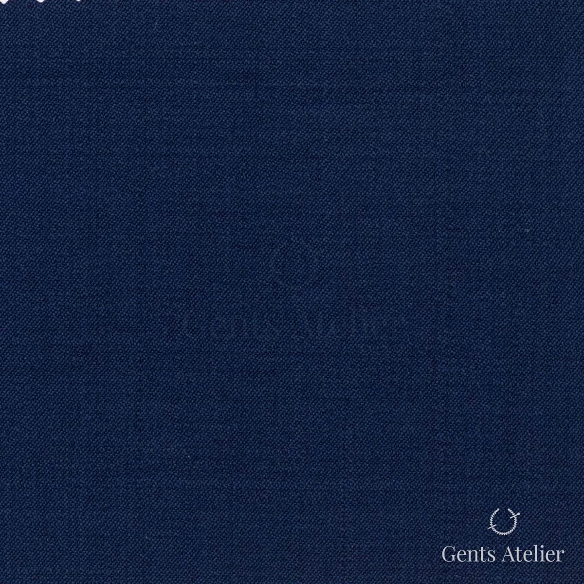 Костюмная ткань Marzoni 725 - 427 / 1400 — Тёмно-синий, однотонная, 100% шерсть