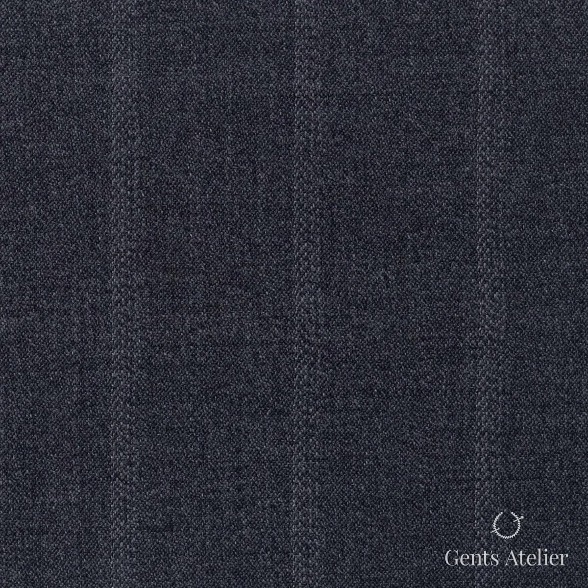 Костюмная ткань Marzoni 725 - 486 / 1500 — Угольно-серый / Серый, однотонная, 100% шерсть