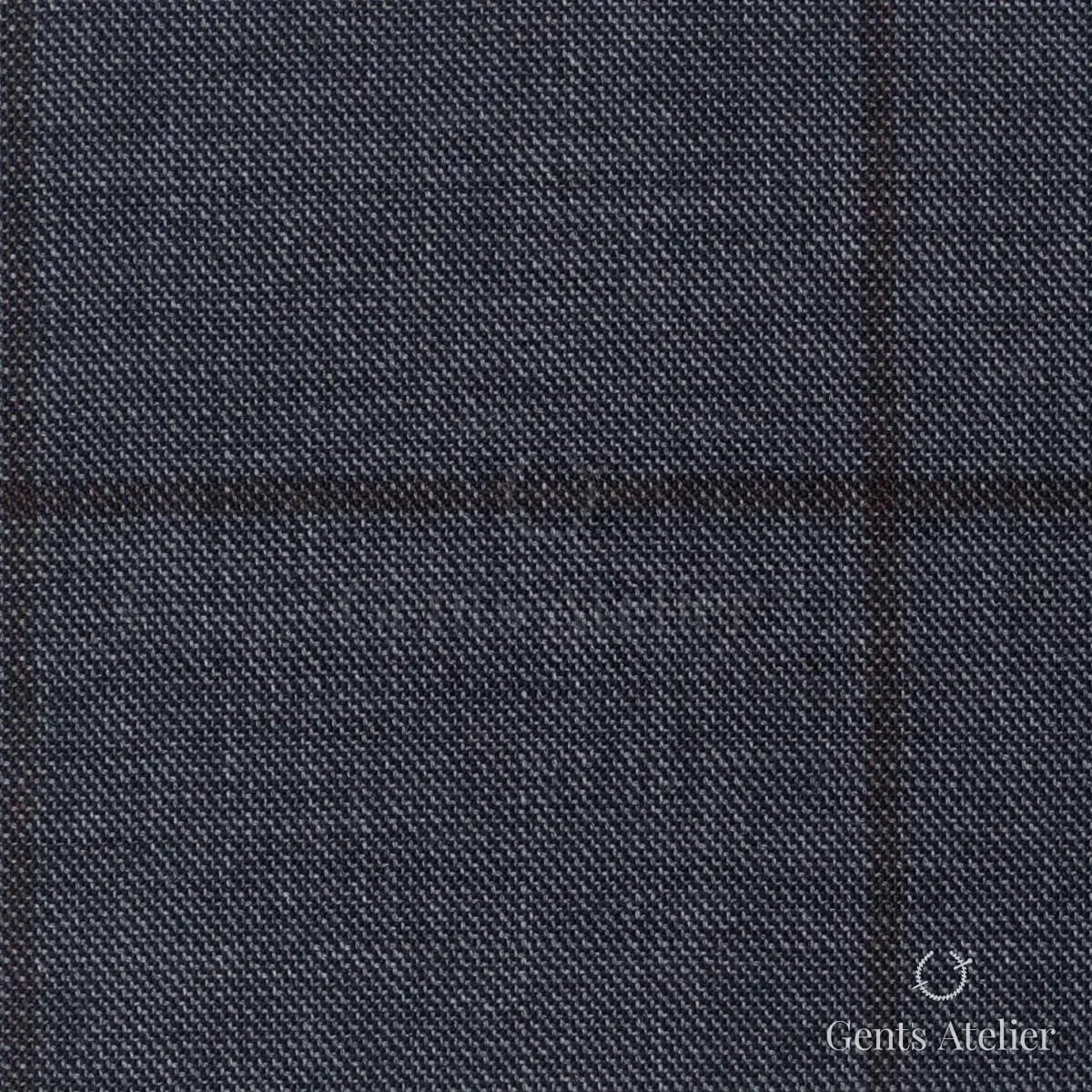 Костюмная ткань Marzoni 725 - 501 / 1500 — Серо-бежевый, однотонная, 100% шерсть