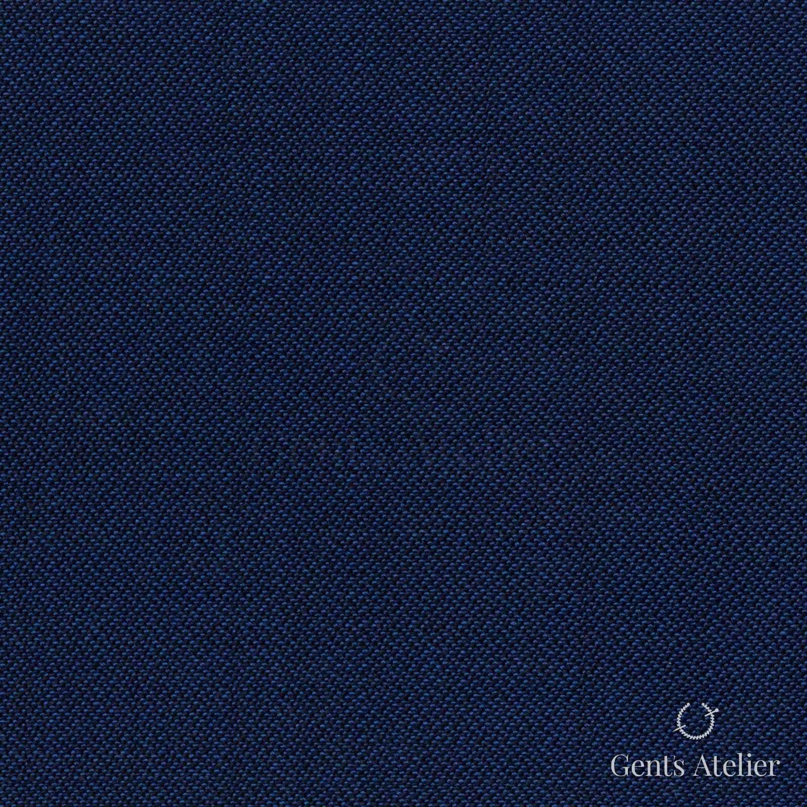 Костюмная ткань Marzoni 607 - 529 / 900 — Синий, однотонная, 100% шерсть