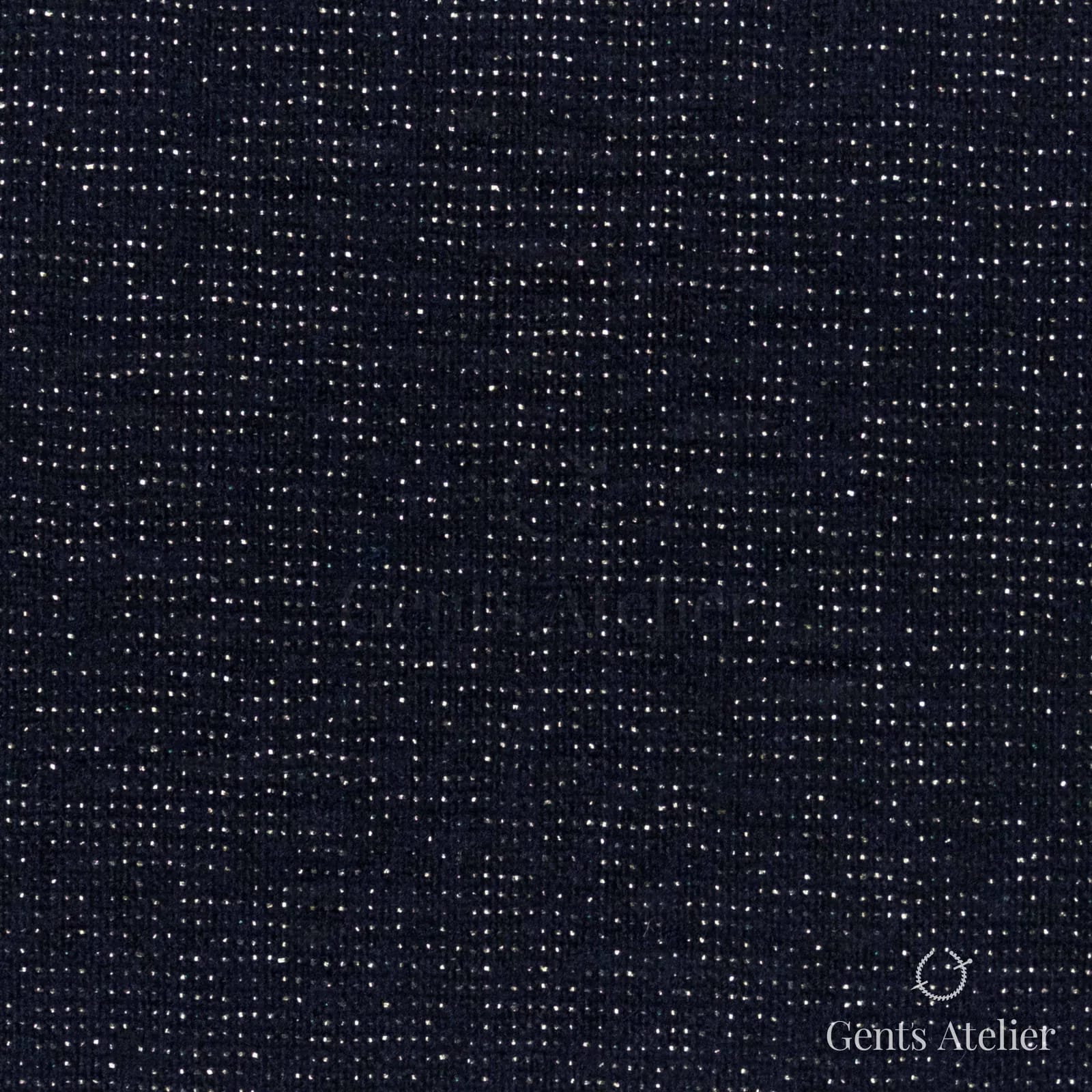 Костюмная ткань Marzoni 609 - 396 / 1500 — Тёмно-синий, меланж, 92% шерсть, 4% полиамид, 3% полиэстер, 1% эластан