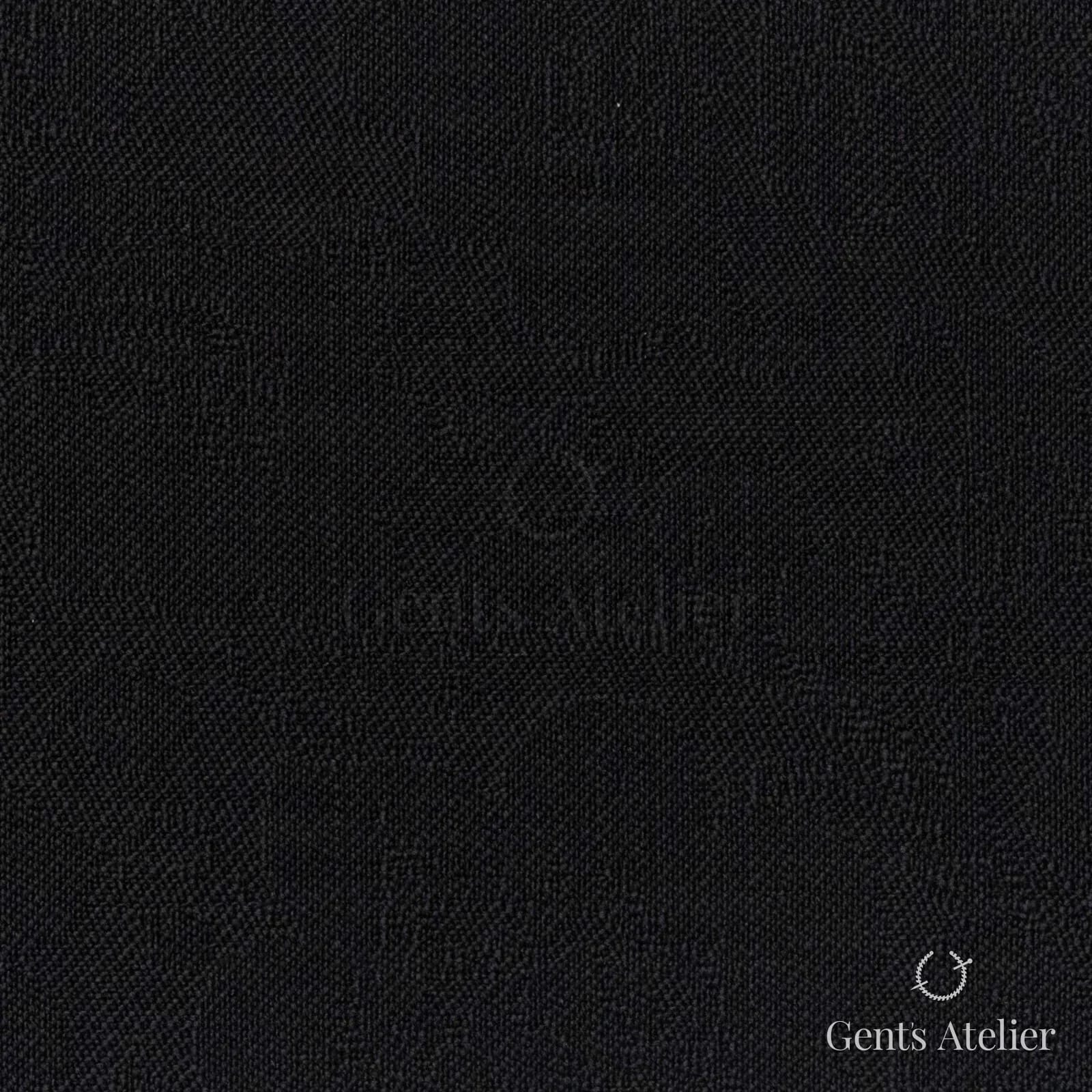 Костюмная ткань Marzoni 609 - 455 / 900 — Чёрный, узор, 100% шерсть
