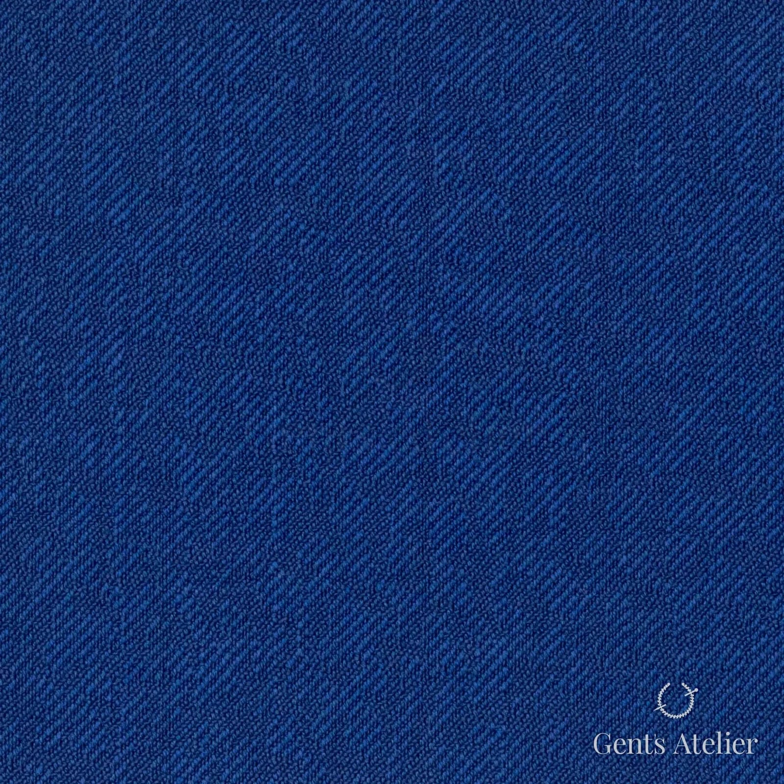 Костюмная ткань Marzoni 609 - 641 / 900 — Синий, однотонная, 100% шерсть