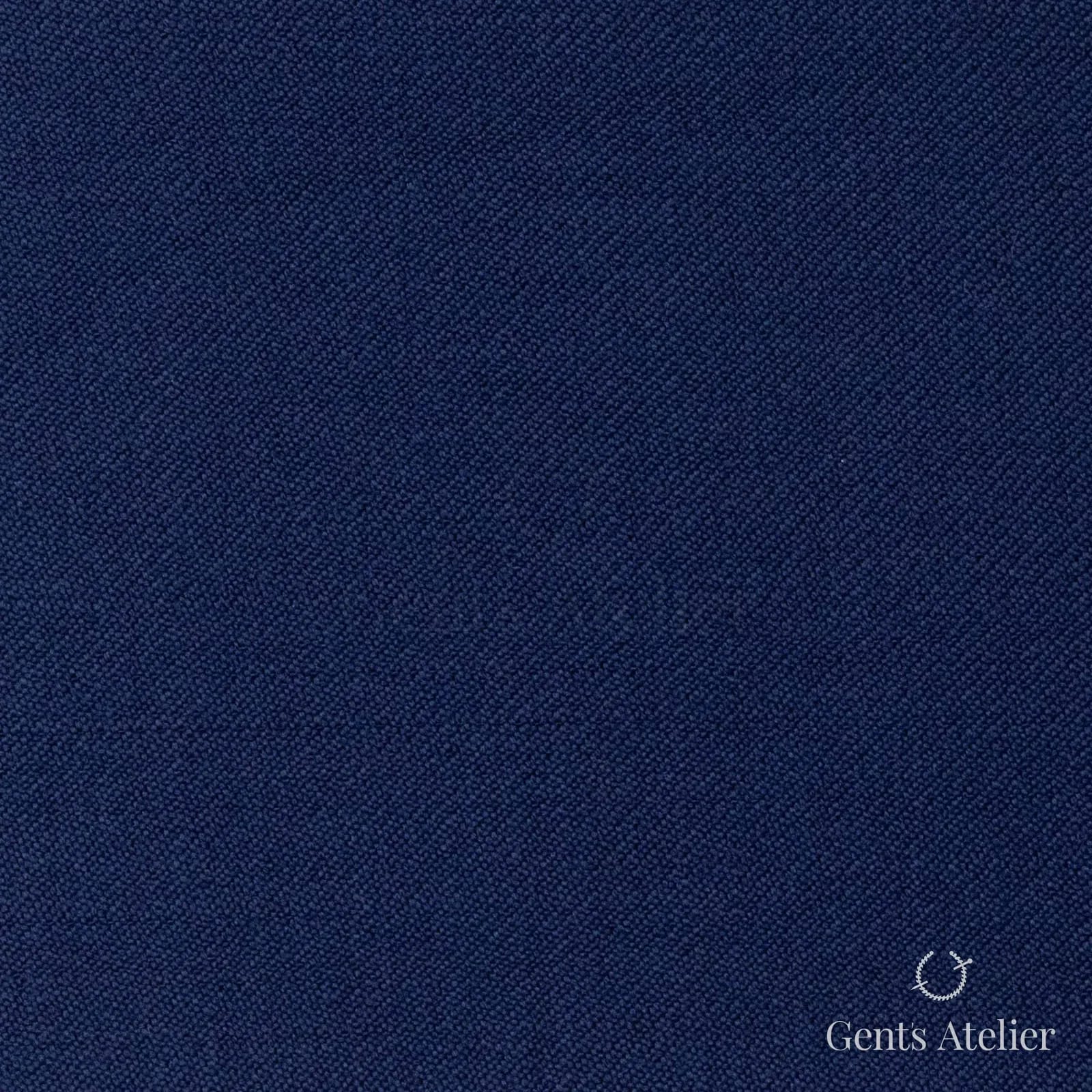Костюмная ткань Marzoni 620 - 750 / 700 — Тёмно-синий, однотонная, 100% шерсть