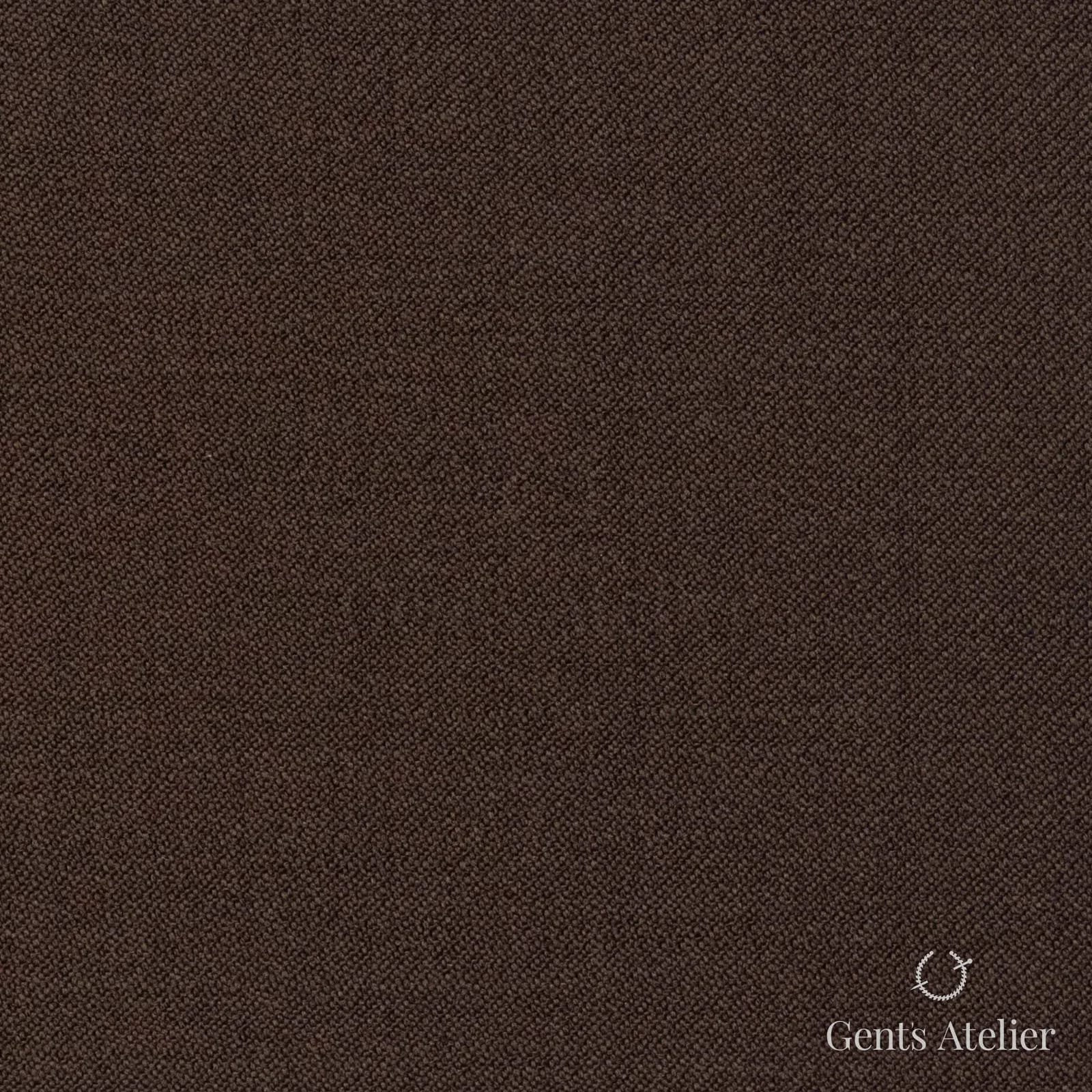 Костюмная ткань Marzoni 620 - 780 / 700 — Коричневый, однотонная, 100% шерсть