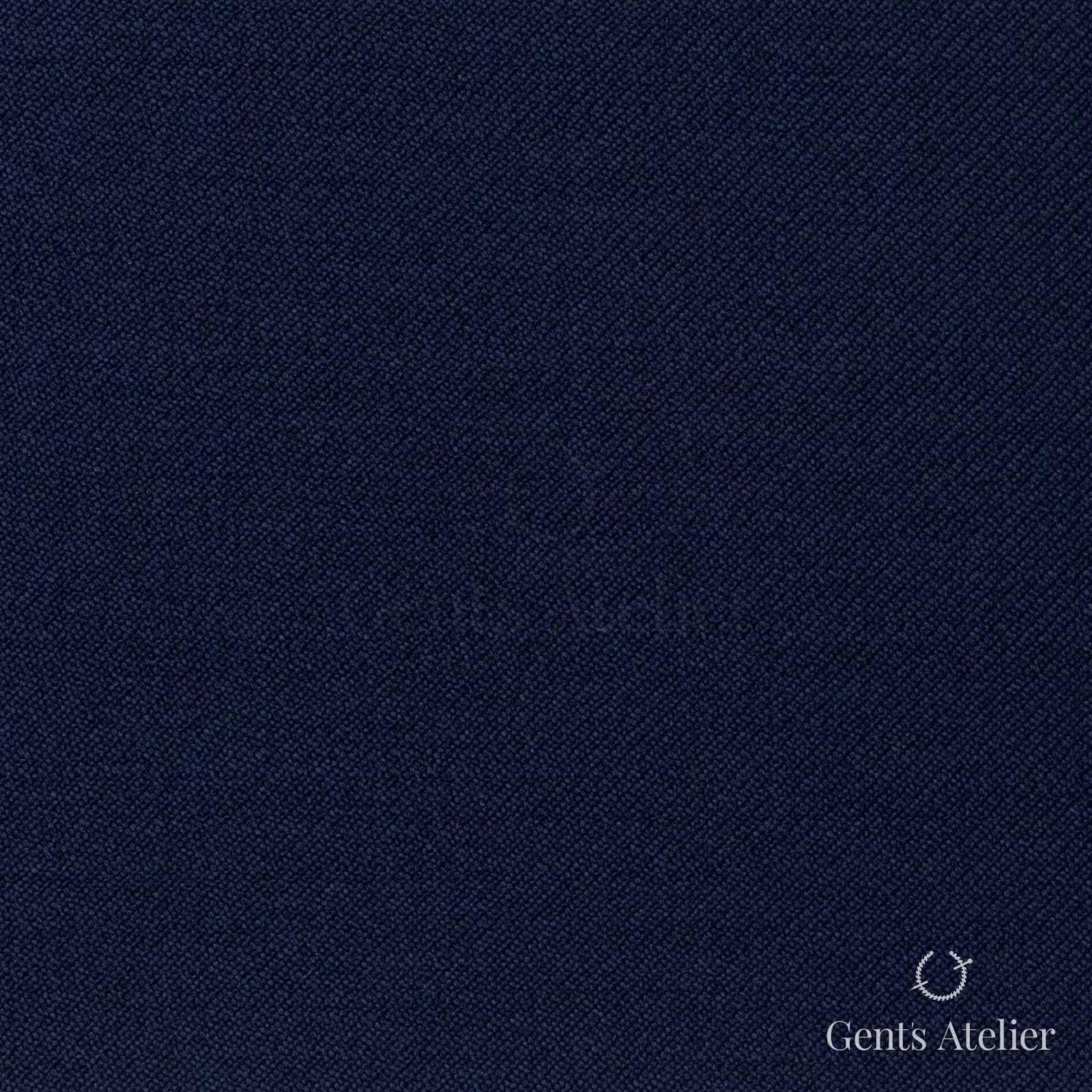 Костюмная ткань Marzoni 620 - 797 / 700 — Dark Blue, однотонная, 100% шерсть