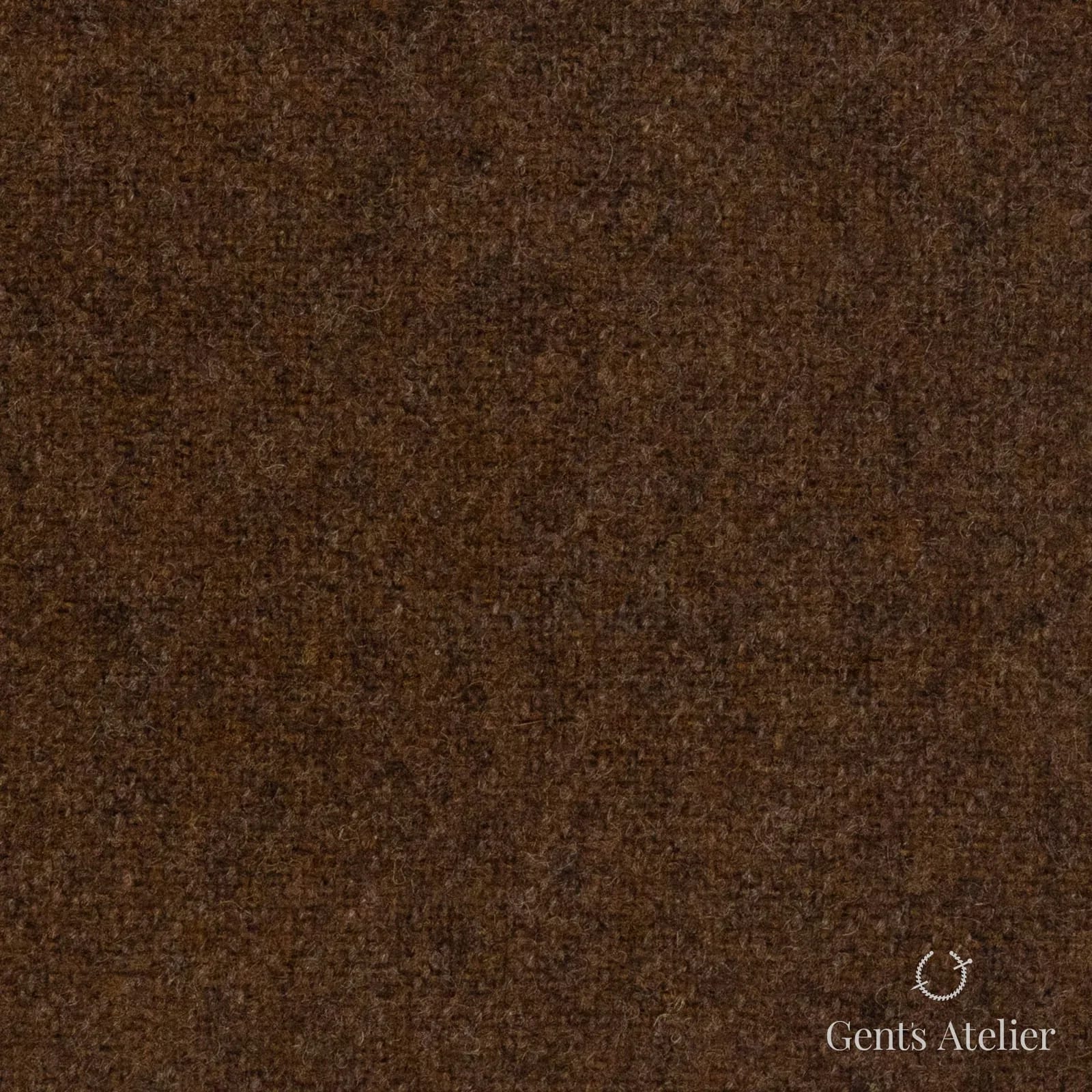 Костюмная ткань Marzoni 620 - 831 / 900 — Коричневый, меланж, 100% шерсть