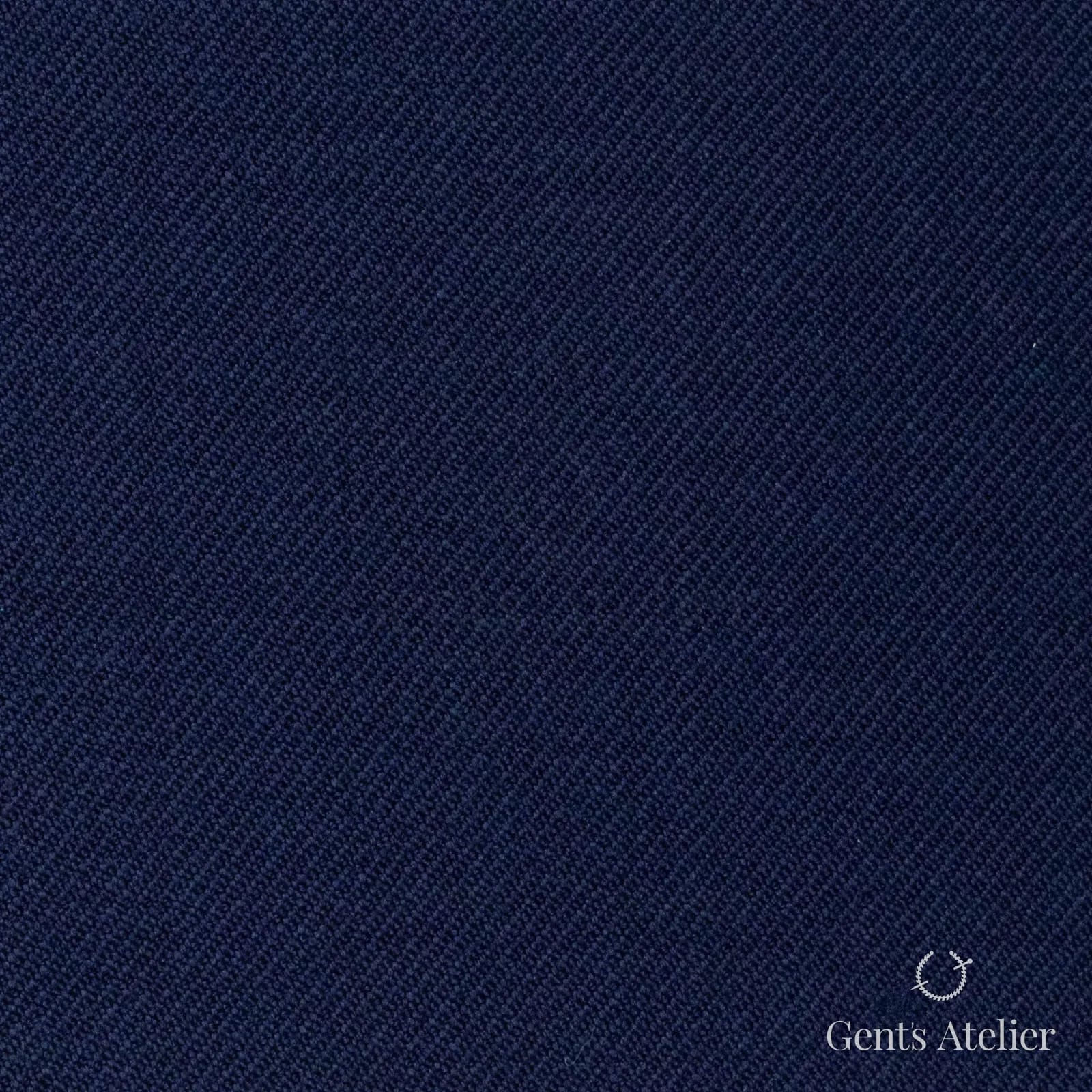Костюмная ткань Marzoni 620 - 915 / 900 — Тёмно-синий, однотонная, 100% шерсть