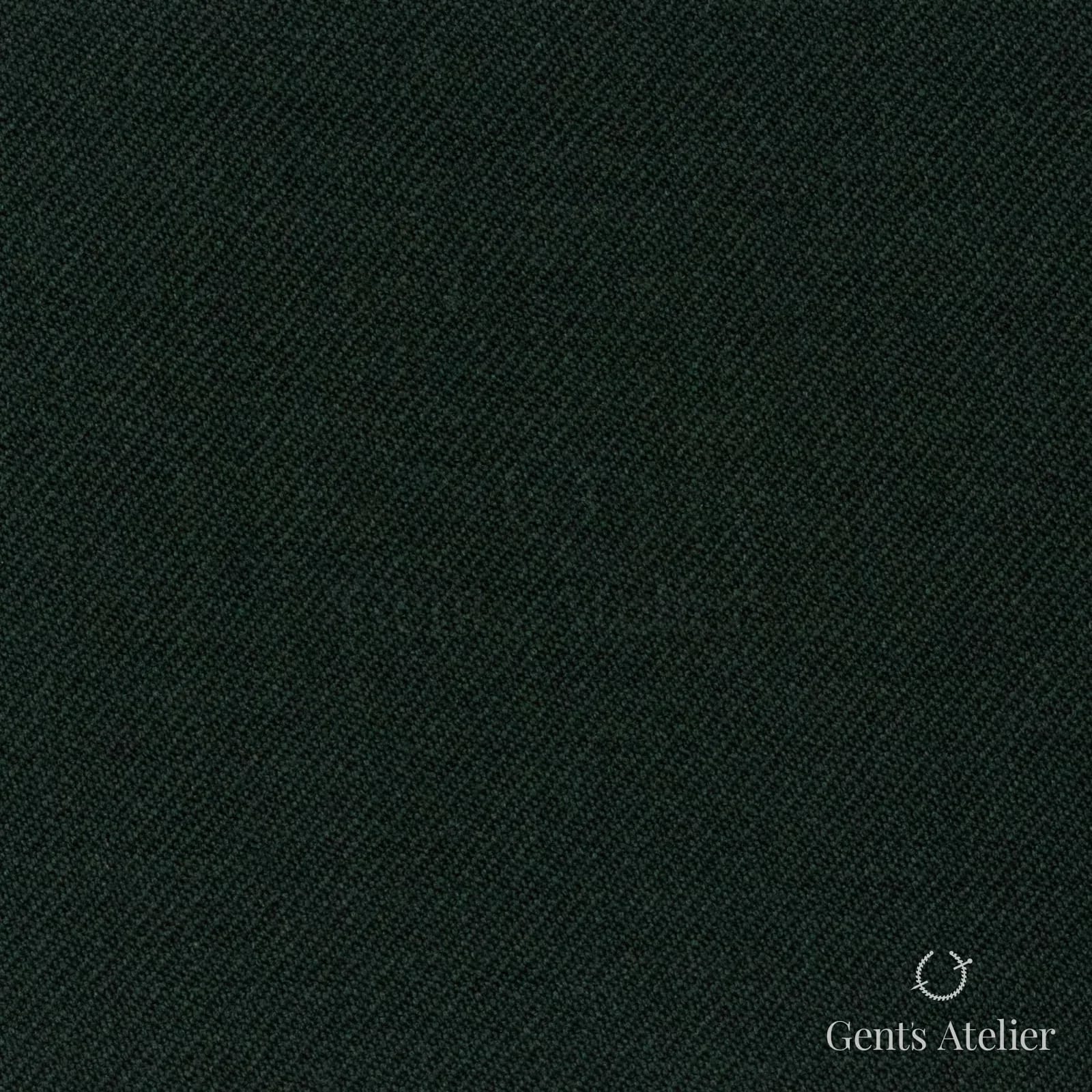 Костюмная ткань Marzoni 620 - 919 / 900 — Оливковый, однотонная, 100% шерсть