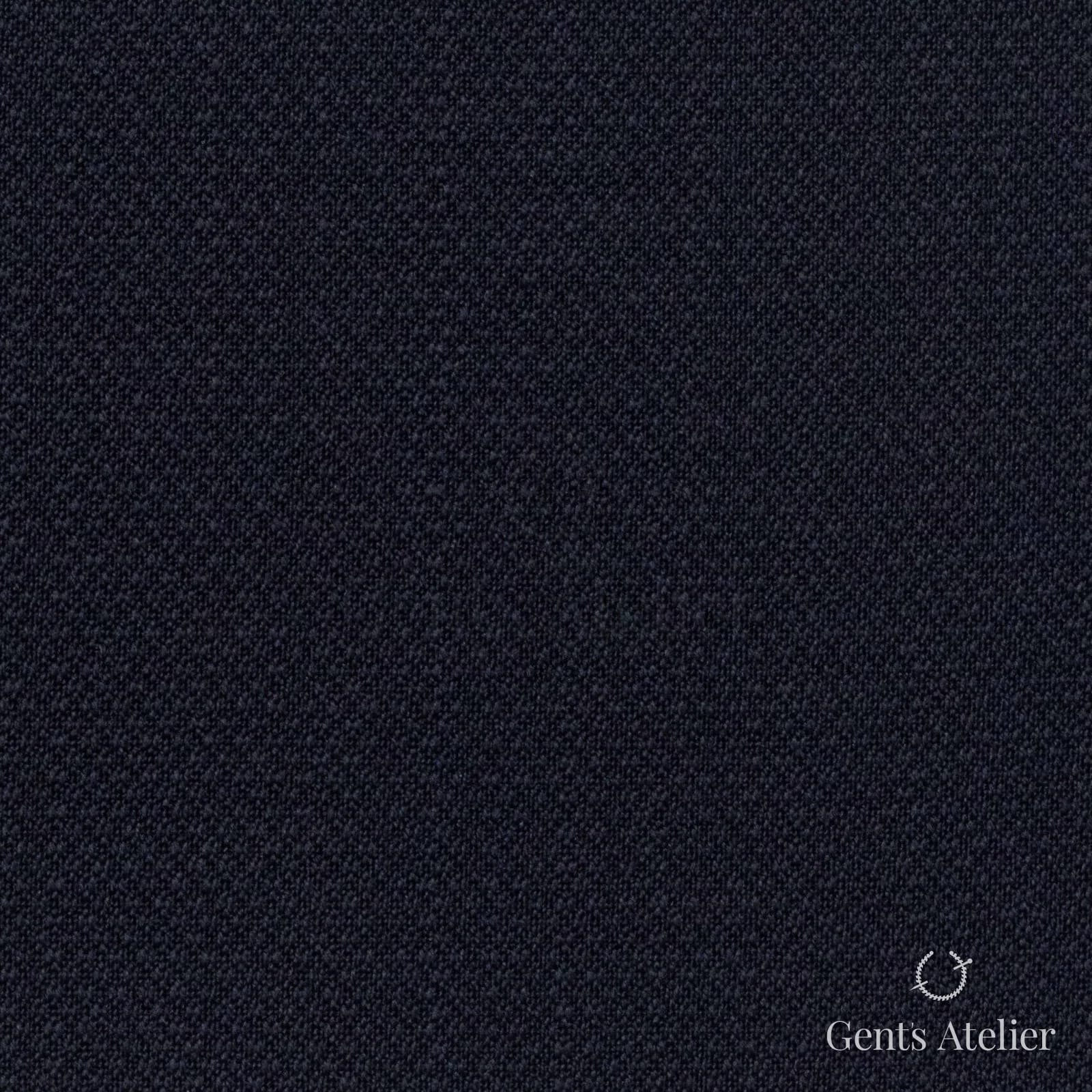 Костюмная ткань Marzoni 723 - 032 / 1200 — Тёмно-синий, однотонная, 100% шерсть