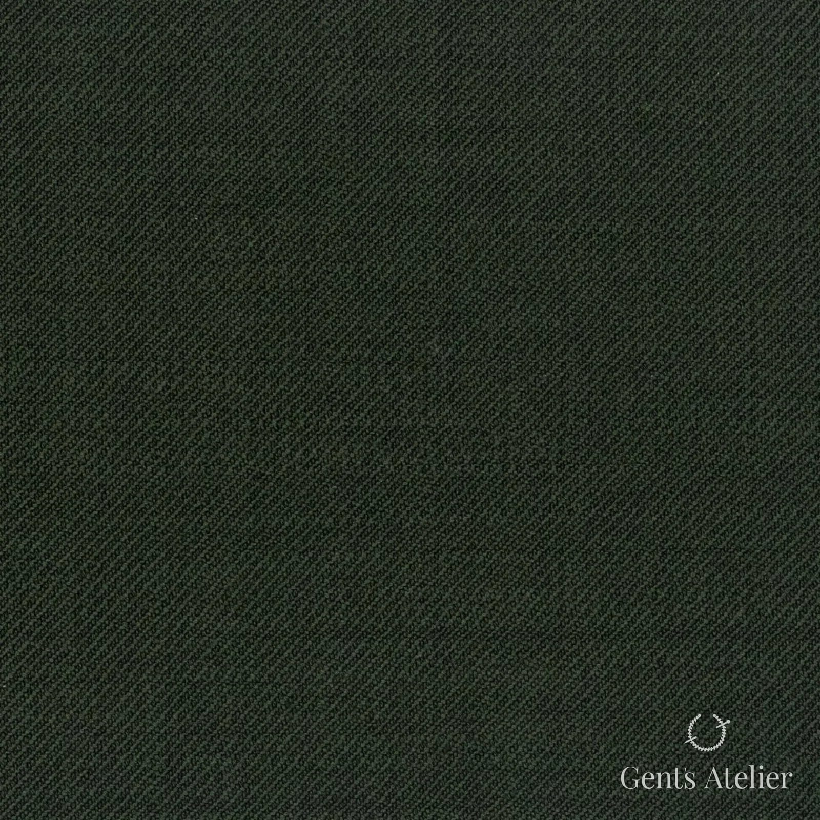 Костюмная ткань Marzoni 609 - 545 / 900 — Зелёный, однотонная, 100% шерсть