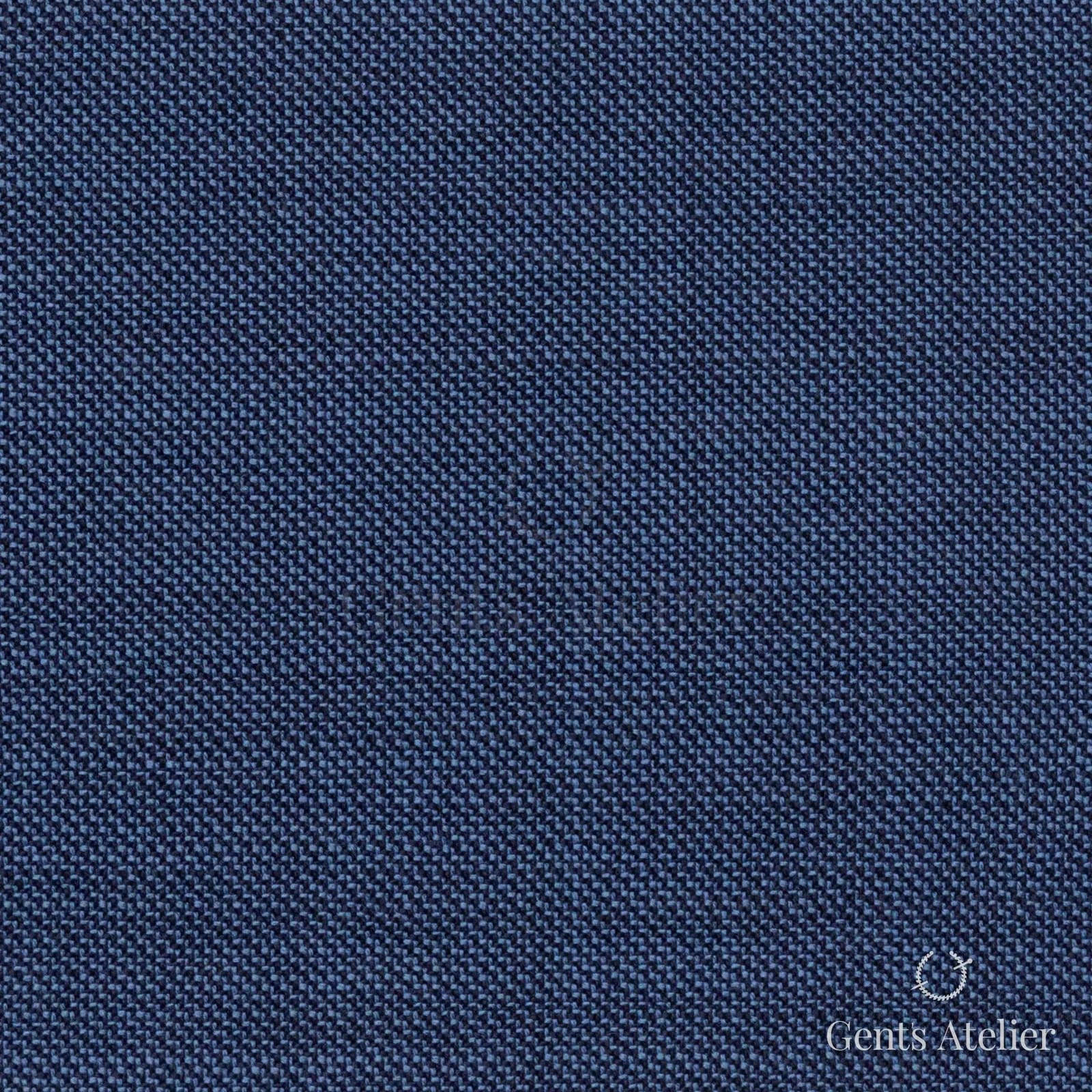 Костюмная ткань Marzoni 609 - 562 / 900 — Синий, однотонная, 100% шерсть