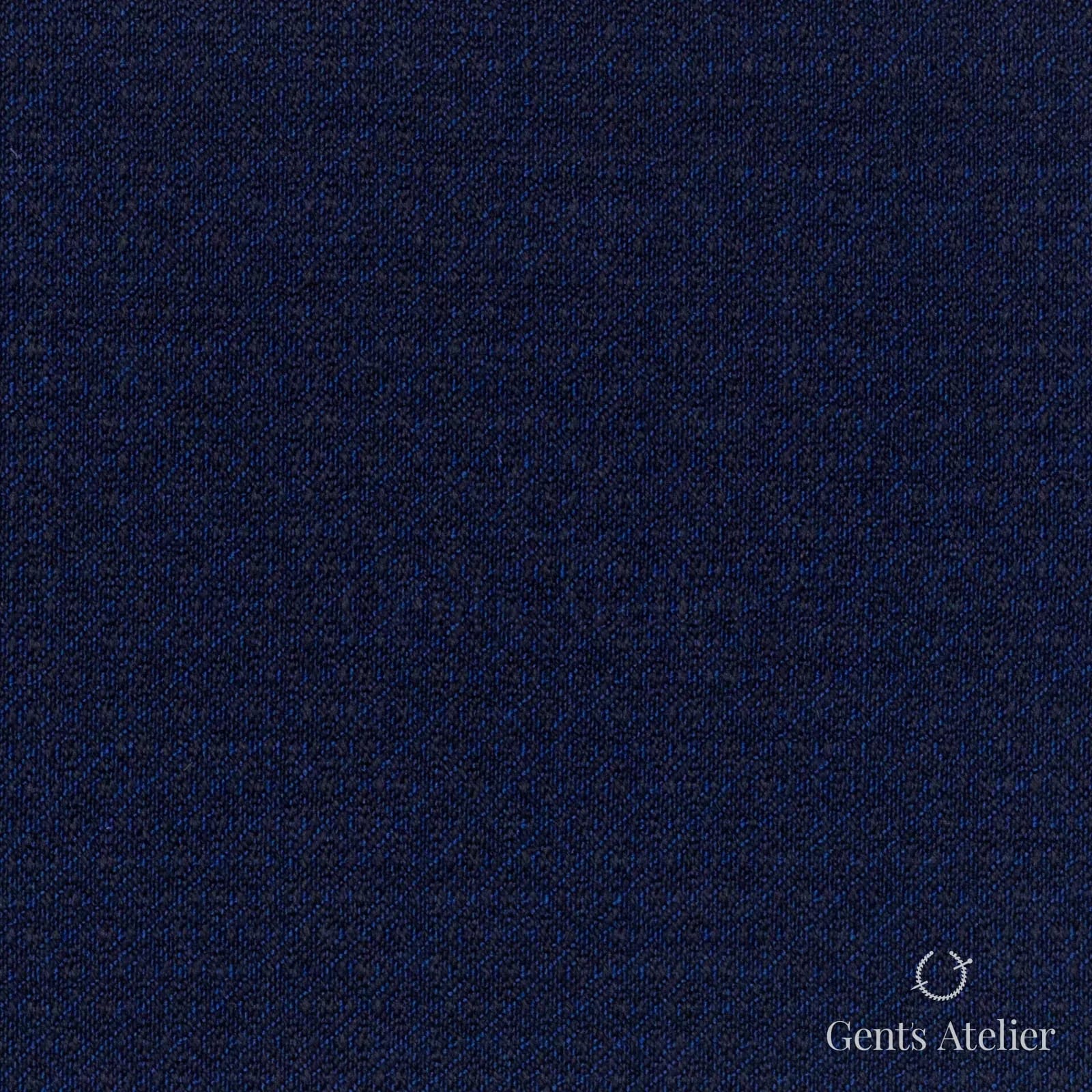 Костюмная ткань Marzoni 609 - 563 / 900 — Тёмно-синий, однотонная, 100% шерсть