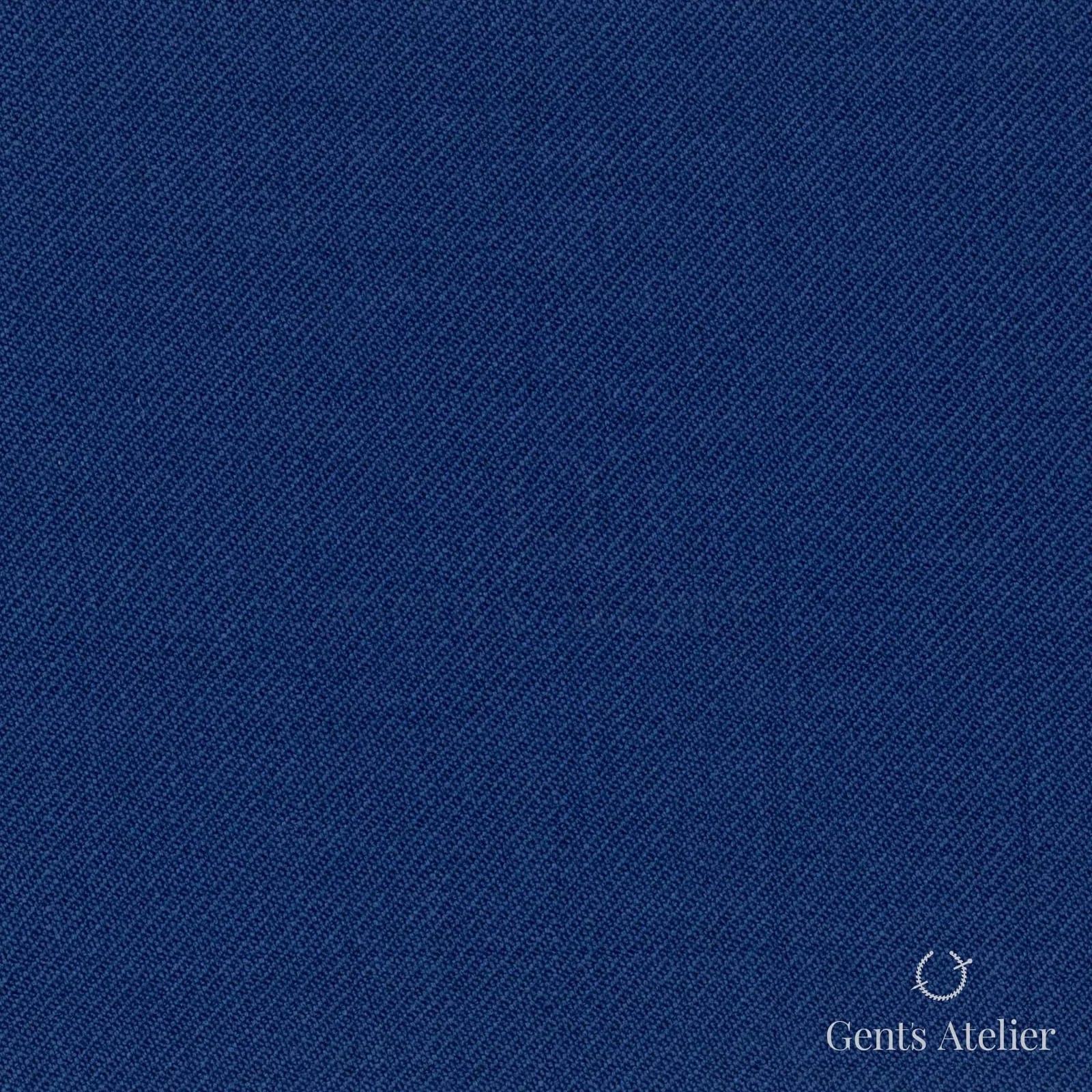 Костюмная ткань Marzoni 609 - 984 / 900 — Синий, однотонная, 100% шерсть