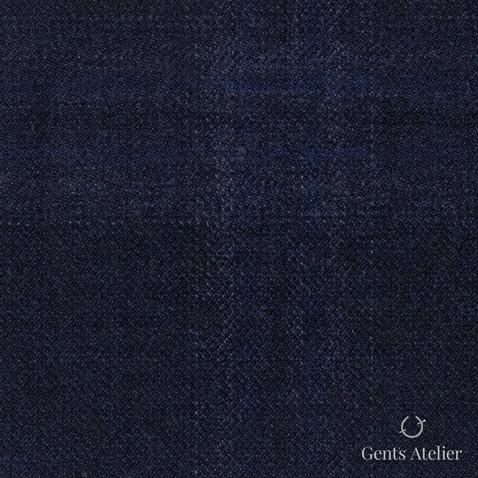 Костюмная ткань Marzoni 655 - 031 / 1200 — Тёмно-синий / Синий, однотонная, 95% шерсть, 5% кашемир