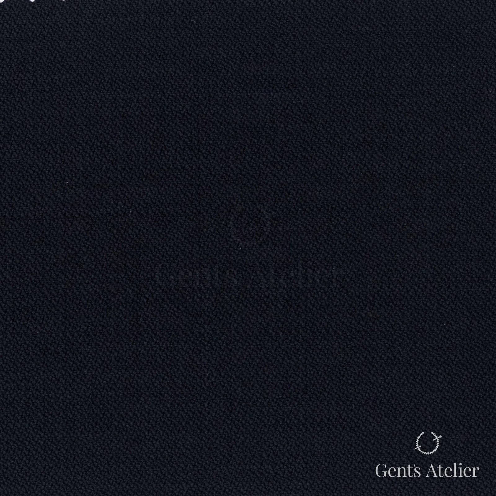 Костюмная ткань Marzoni 608 - 050 / 1500 — Тёмно-синий, однотонная, 100% шерсть