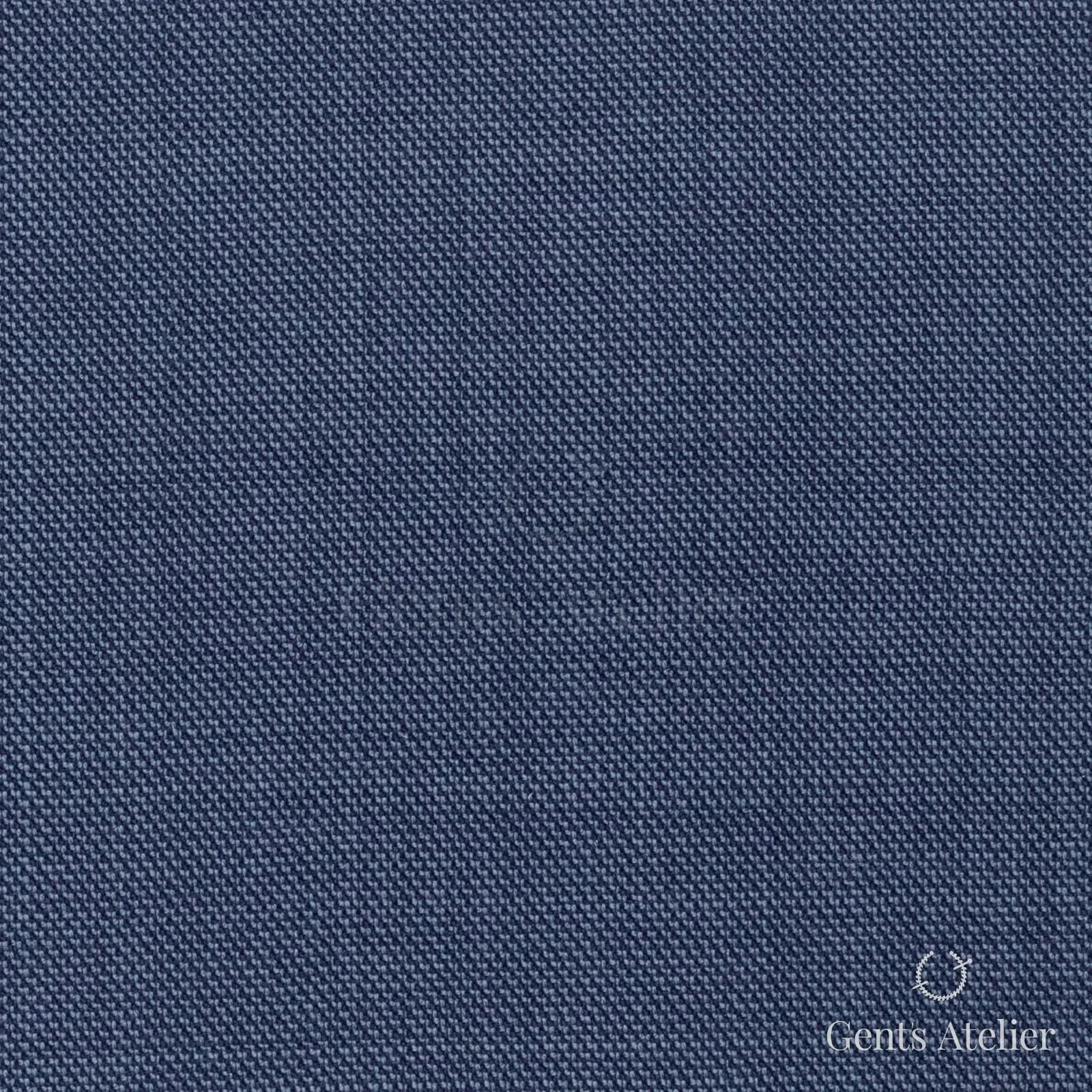 Костюмная ткань Marzoni 608 - 064 / 1500 — Greyish Blue, однотонная, 100% шерсть