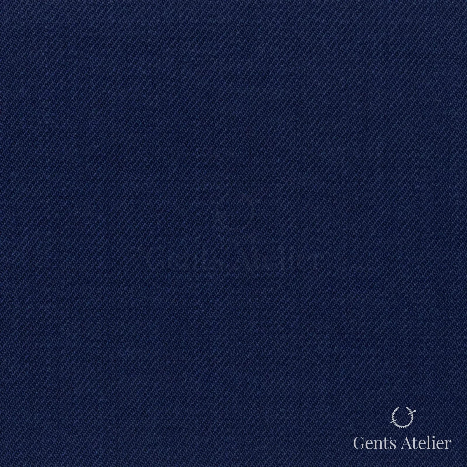 Костюмная ткань Marzoni 608 - 067 / 1500 — Синий, однотонная, 100% шерсть