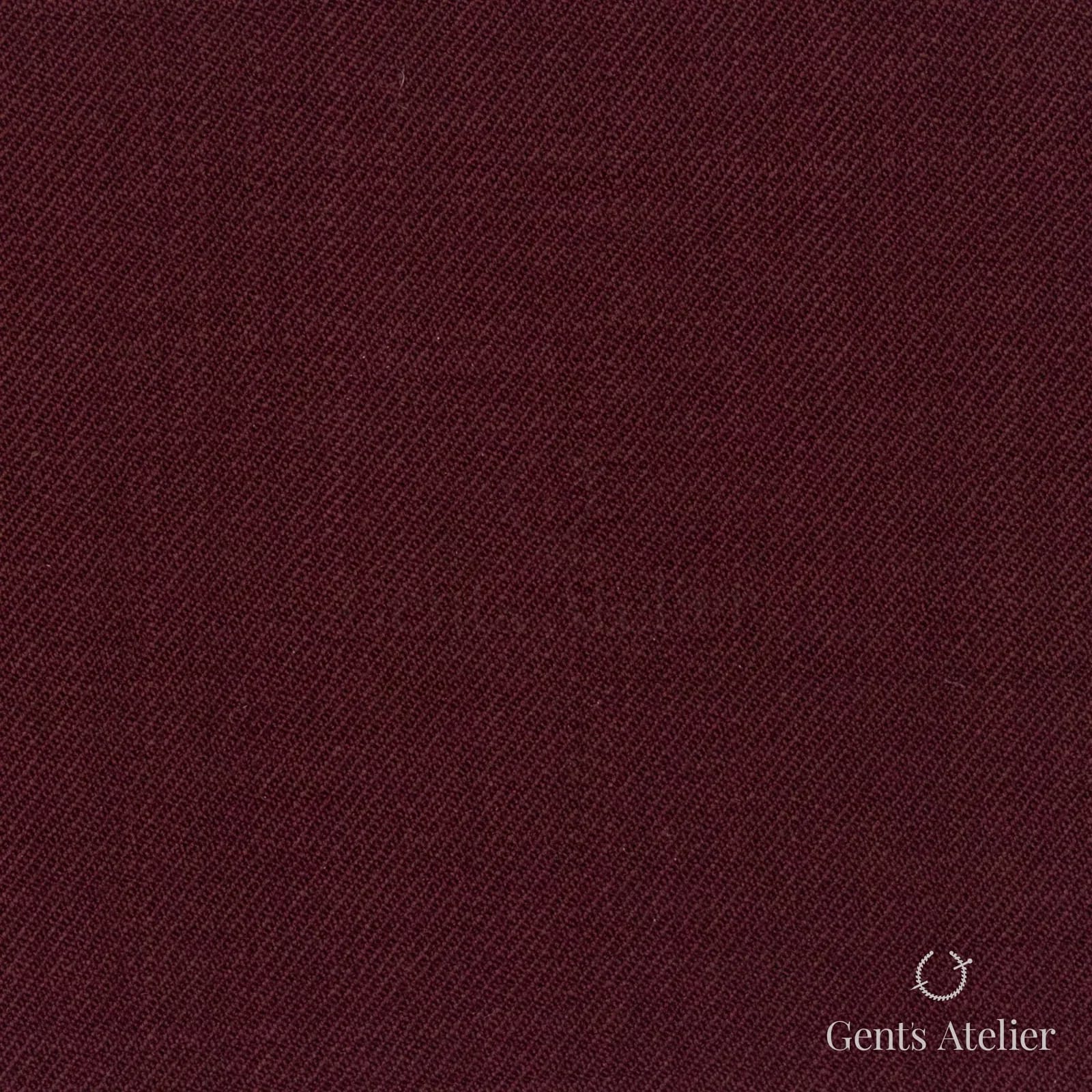 Костюмная ткань Marzoni 608 - 074 / 1500 — Бордовый, однотонная, 100% шерсть