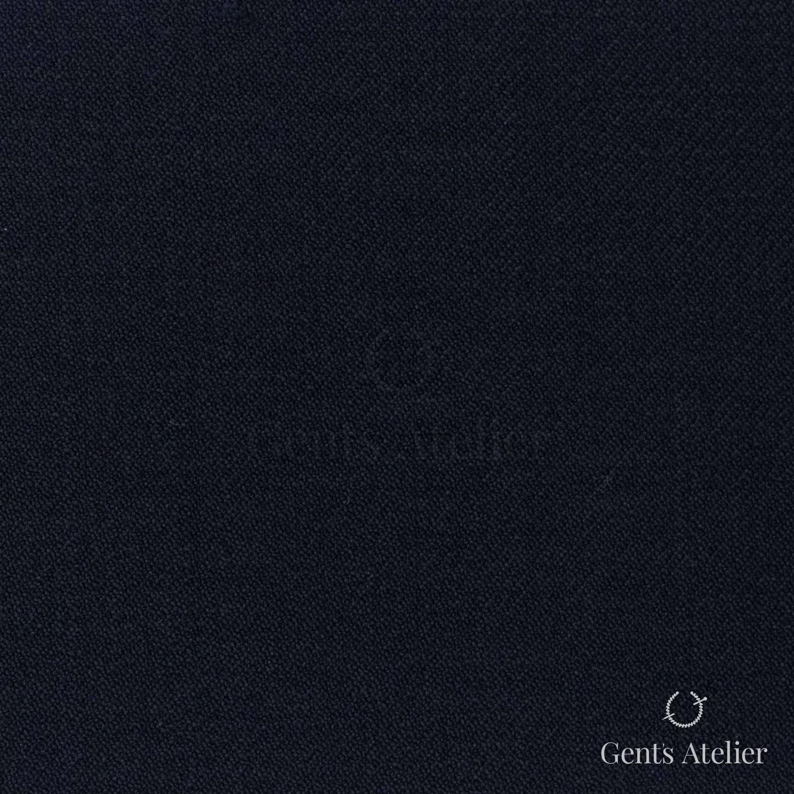 Костюмная ткань Marzoni 628 - 708 / 1200 — Тёмно-синий, однотонная, 92% шерсть, 8% кашемир