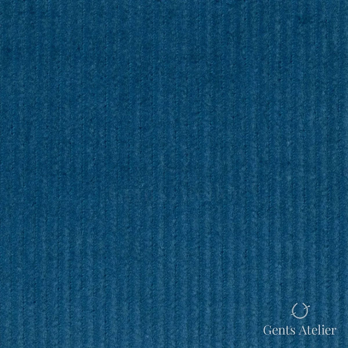 Костюмная ткань Marzoni 605 - 480 / 500 — Бирюзовый, вельвет, 100% Cotton