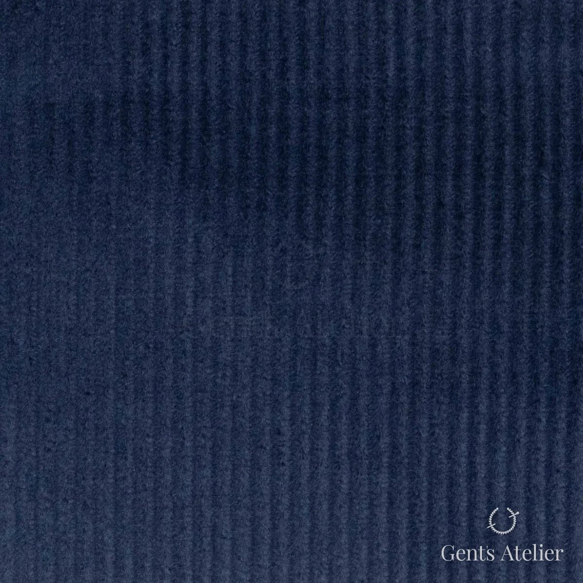 Костюмная ткань Marzoni 605 - 482 / 500 — Тёмно-синий, вельвет, 100% Cotton