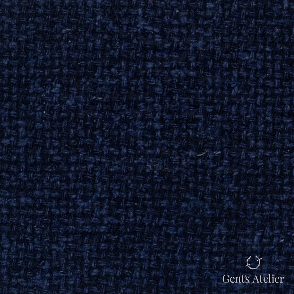 Костюмная ткань Marzoni 641 - 154 / 1300 — Синий, однотонная, 65% шерсть, 35% Silk