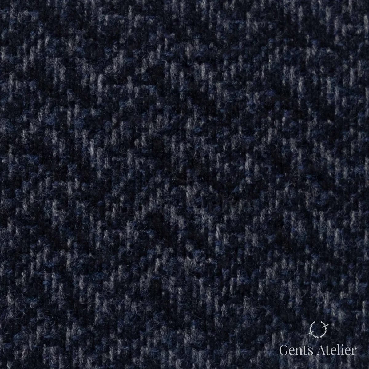 Костюмная ткань Marzoni 651 - 034 / 1200 — Серый / Синий, меланж, 90% шерсть, 10% Cashmere