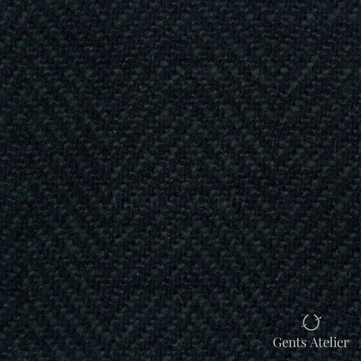 Костюмная ткань Marzoni 651 - 041 / 1500 — Зелёный, меланж, 95% шерсть, 5% Cashmere