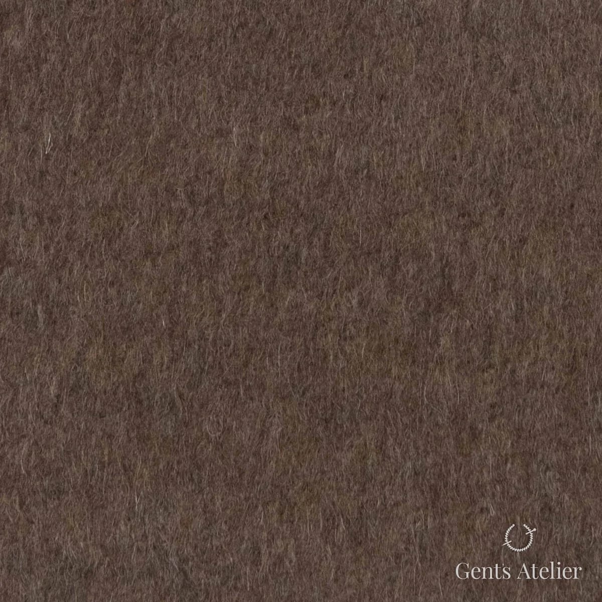 Костюмная ткань Marzoni 665 - 125 / 1600 — Коричневый, однотонная, 90% шерсть / 10% Cashmere