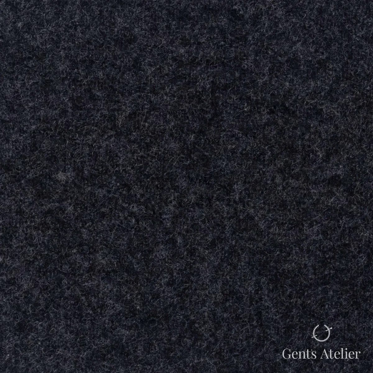 Костюмная ткань Marzoni 665 - 554 / 1300 — Синий, однотонная, 90% шерсть, 10% Cashmere