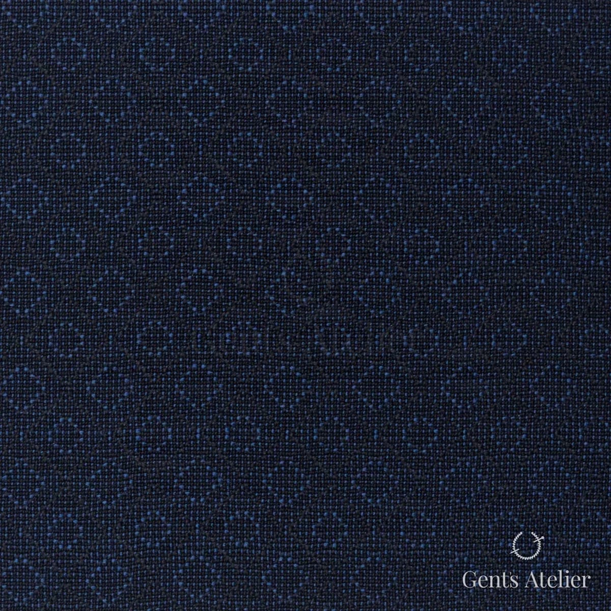 Костюмная ткань Marzoni 606 - 995 / 900 — Синий, меланж, 100% шерсть