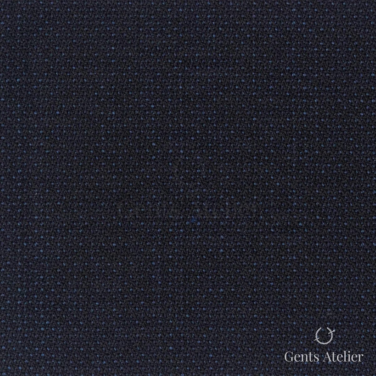 Костюмная ткань Marzoni 607 - 613 / 900 — Тёмно-синий, меланж, 100% шерсть